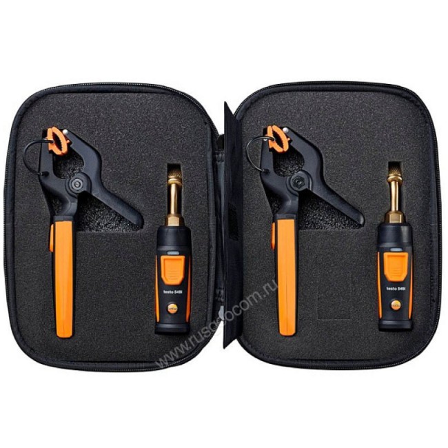 Набор смарт-зондов для холодильных систем (кейс/2x Testo 549i 2 Gen /2x Testo 115i 2 Gen), протокол калибровки, батарейки