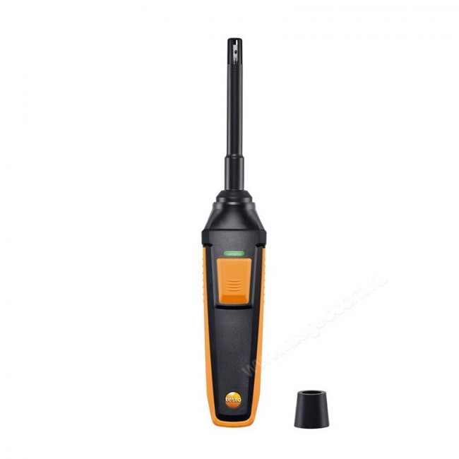 Высокоточный цифровой зонд влажности/температуры Testo с Bluetooth Высокоточный цифровой зонд влажности/температуры Testo с Bluetooth