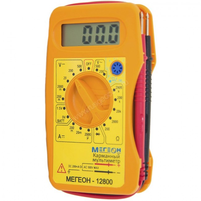 Мультиметр МЕГЕОН 12800 Мультиметр МЕГЕОН 12800