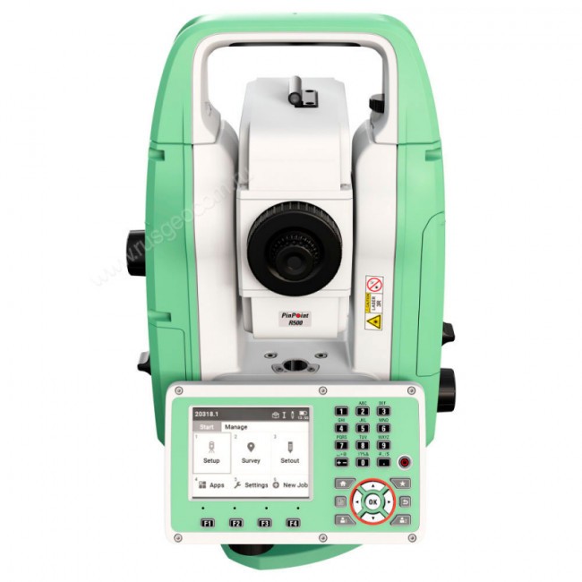 Комплект 4 в 1: тахеометр Leica TS03 R500 (5") со штативом, отражателем и вехой