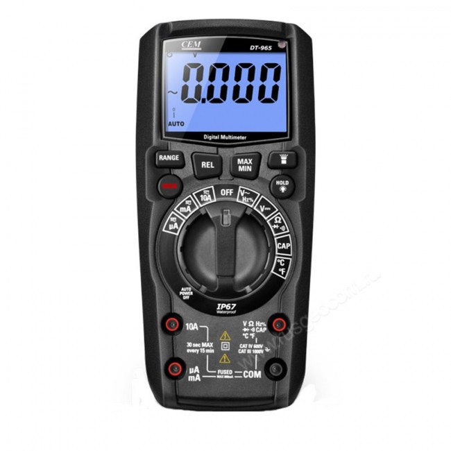 Мультиметр цифровой CEM DT-965BT