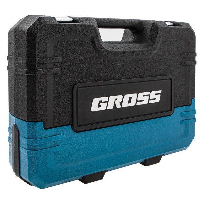 Набор инструментов 1/4", 1/2" CrV 76 предметов Gross Набор инструментов 1/4", 1/2" CrV 76 предметов Gross