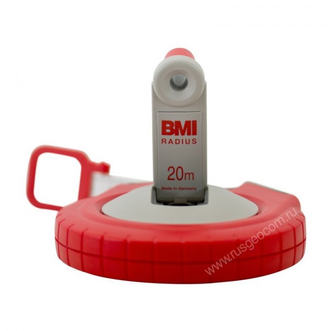 Измерительная рулетка BMI RADIUS 20M с фибергласовой лентой Измерительная рулетка BMI RADIUS 20M с фибергласовой лентой