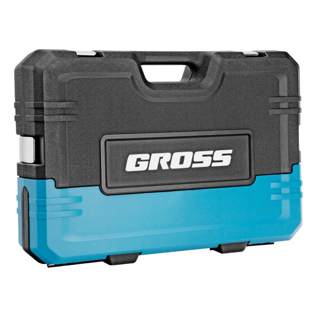 Набор инструментов 1/2", 3/8", 1/4" CrV 216 предметов Gross
