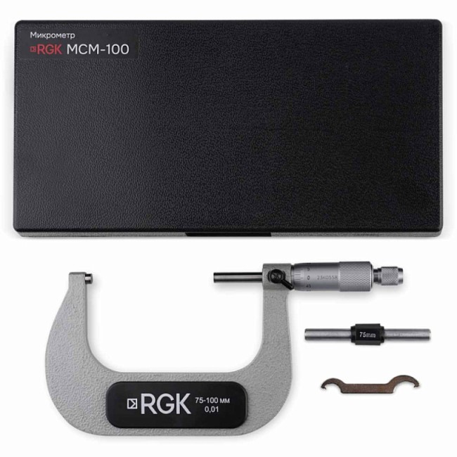Микрометр RGK MCM-100 с поверкой Микрометр RGK MCM-100 с поверкой