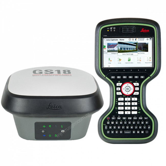 Комплект GNSS-приемника ровера Leica GS18 (GSM)+CS20 Disto Комплект GNSS-приемника ровера Leica GS18 (GSM)+CS20 Disto