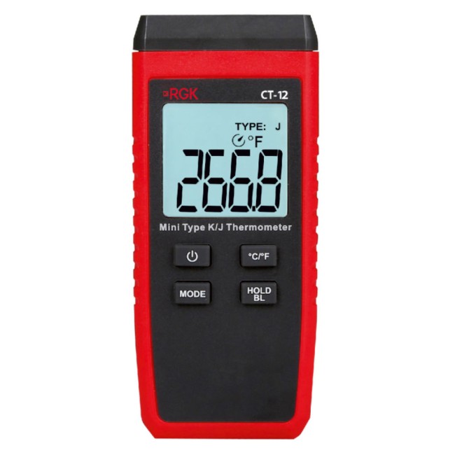Термометр RGK CT-12 с погружным зондом температуры TR-10W и поверхностным зондом TR-10S Термометр RGK CT-12 с погружным зондом температуры TR-10W и поверхностным зондом TR-10S