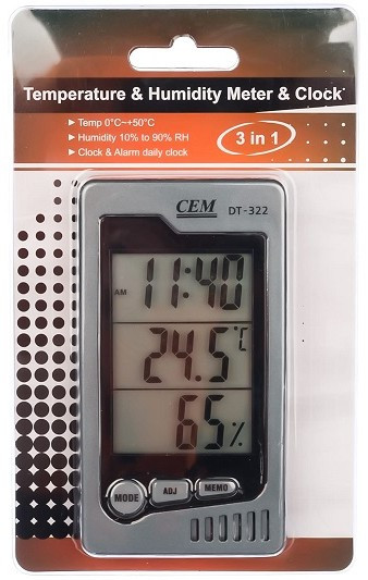 Термогигрометр CEM DT-322 Термогигрометр CEM DT-322