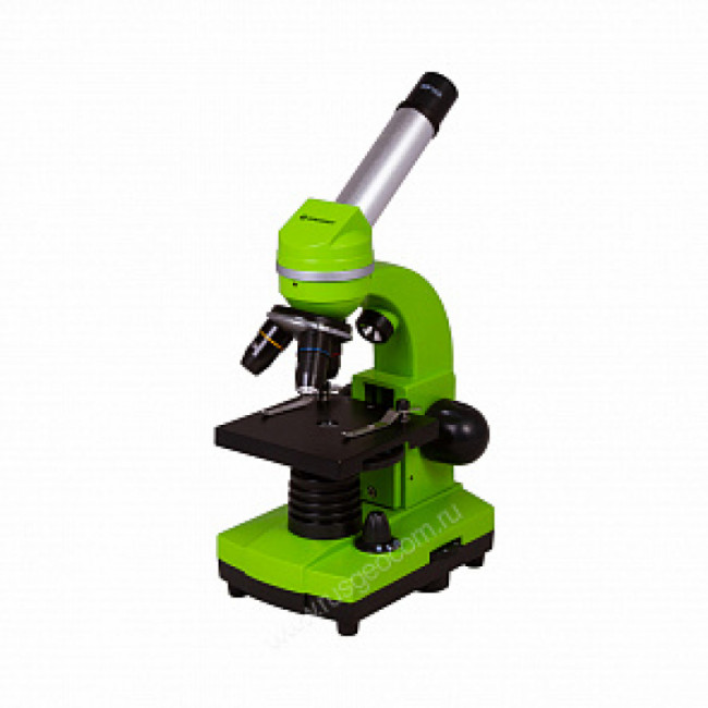 Микроскоп Bresser Junior Biolux SEL 40–1600x, зеленый Микроскоп Bresser Junior Biolux SEL 40–1600x, зеленый
