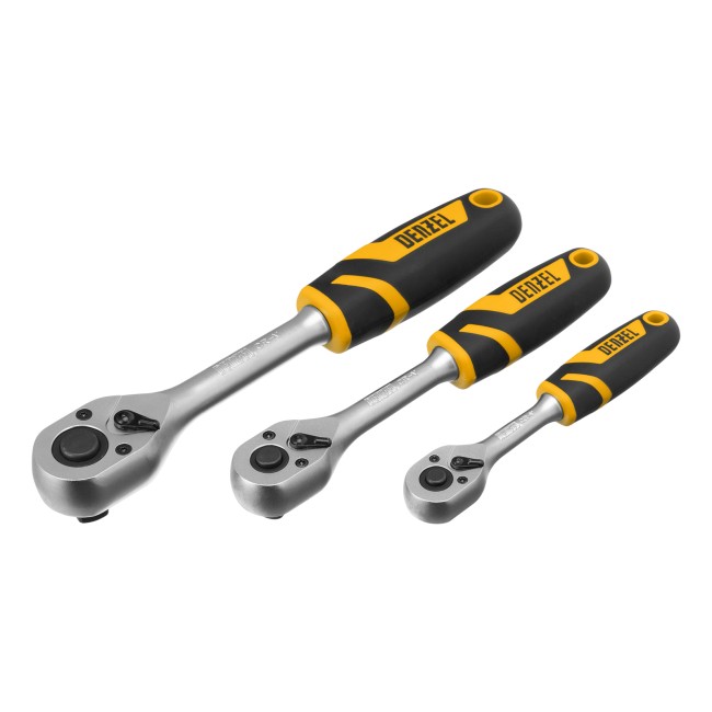 Набор инструментов 1/2", 3/8", 1/4" 232 предмета Denzel Набор инструментов 1/2", 3/8", 1/4" 232 предмета Denzel