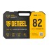 Набор инструментов 1/2", 1/4" 82 предмета Denzel