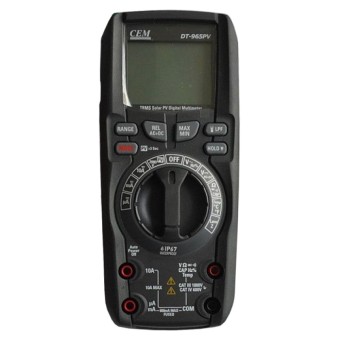 Цифровой мультиметр с функцией проверки солнечных батарей CEM DT-965PV Цифровой мультиметр с функцией проверки солнечных батарей CEM DT-965PV