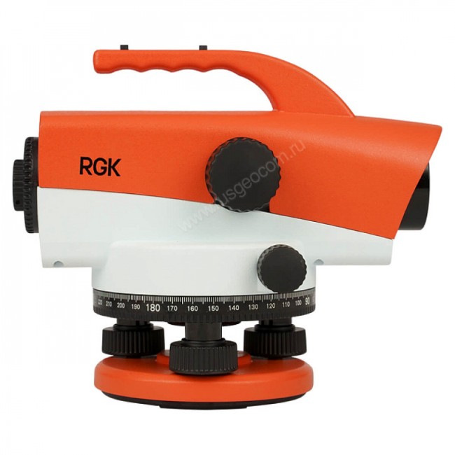 Комплект оптический нивелир RGK C-32 с поверкой + штатив S6-N + рейка RGK TS-7