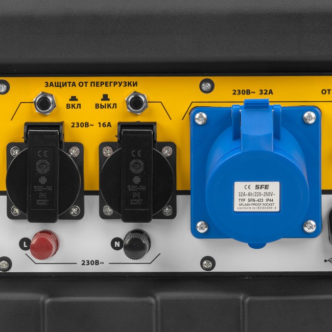 Генератор бензиновый PS 90 EA, 9.0 кВт Denzel
