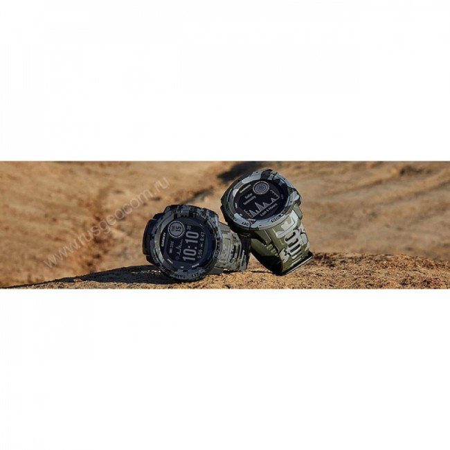 Часы Garmin Instinct Solar Camo Lichen Часы Garmin Instinct Solar Camo Lichen