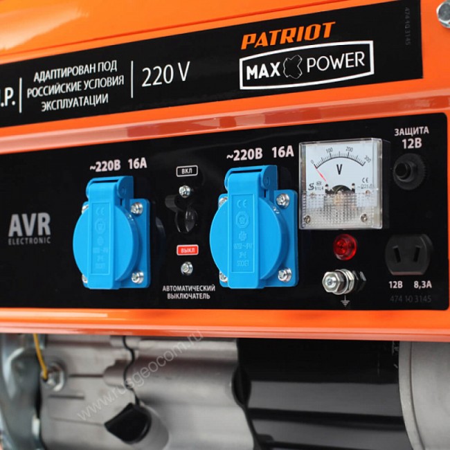 Бензиновый генератор Patriot Max Power SRGE 3500