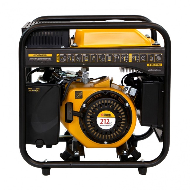 Генератор инверторный GT-2500iF, 2.5 кВт Denzel