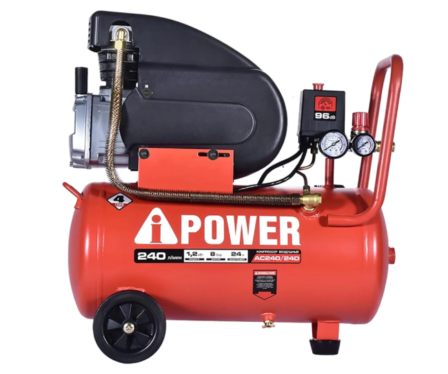 Компрессор поршневой масляный AC240/24D A-iPower Компрессор поршневой масляный AC240/24D A-iPower