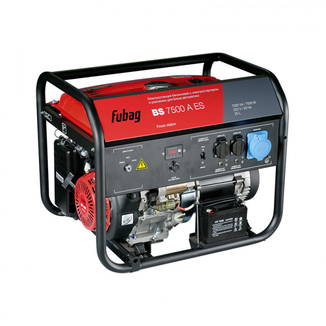 Бензиновый генератор FUBAG BS 7500 A ES