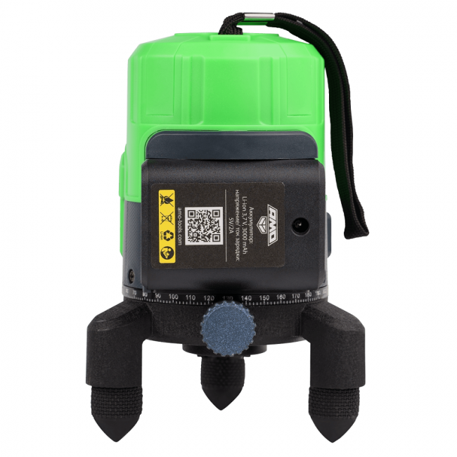 Лазерный уровень AMO LN 2V Green с зеленым лучом Лазерный уровень AMO LN 2V Green с зеленым лучом