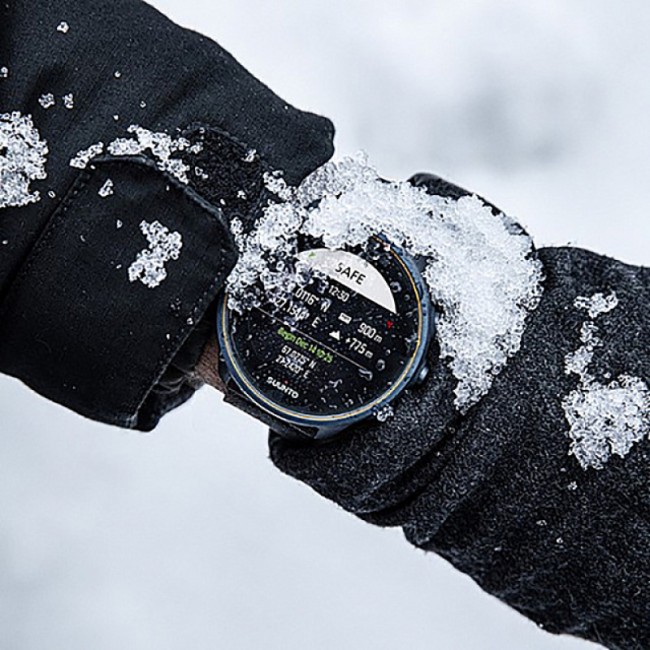 Часы SUUNTO 9 BARO Titanium Granite Blue, синий гранит