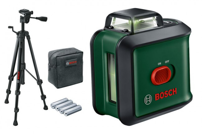 Лазерный нивелир Bosch UniversalLevel 360 + штатив с держателем MM3 (0.603.663.E01)