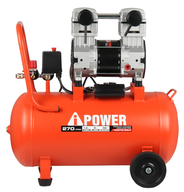 Компрессор поршневой безмасляный AC270/50LF A-iPower Компрессор поршневой безмасляный AC270/50LF A-iPower